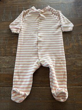 5/$10 Baby's Own Striped Footies Pajamas